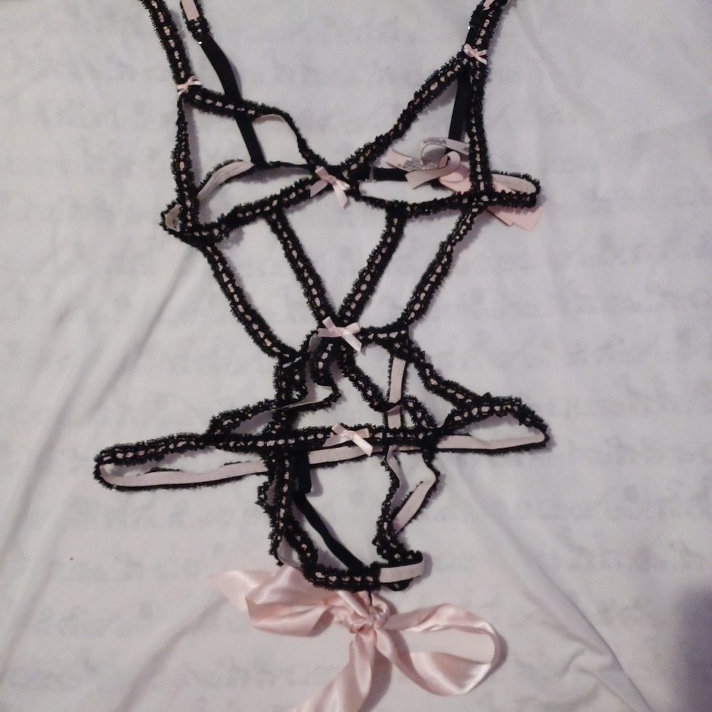 Victoria's Secret Open Teddy Playsuit